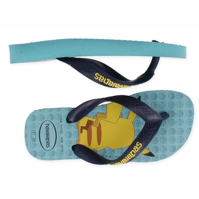 Tongs Havaianas Kids Top Pokemon Blue Bainetplage